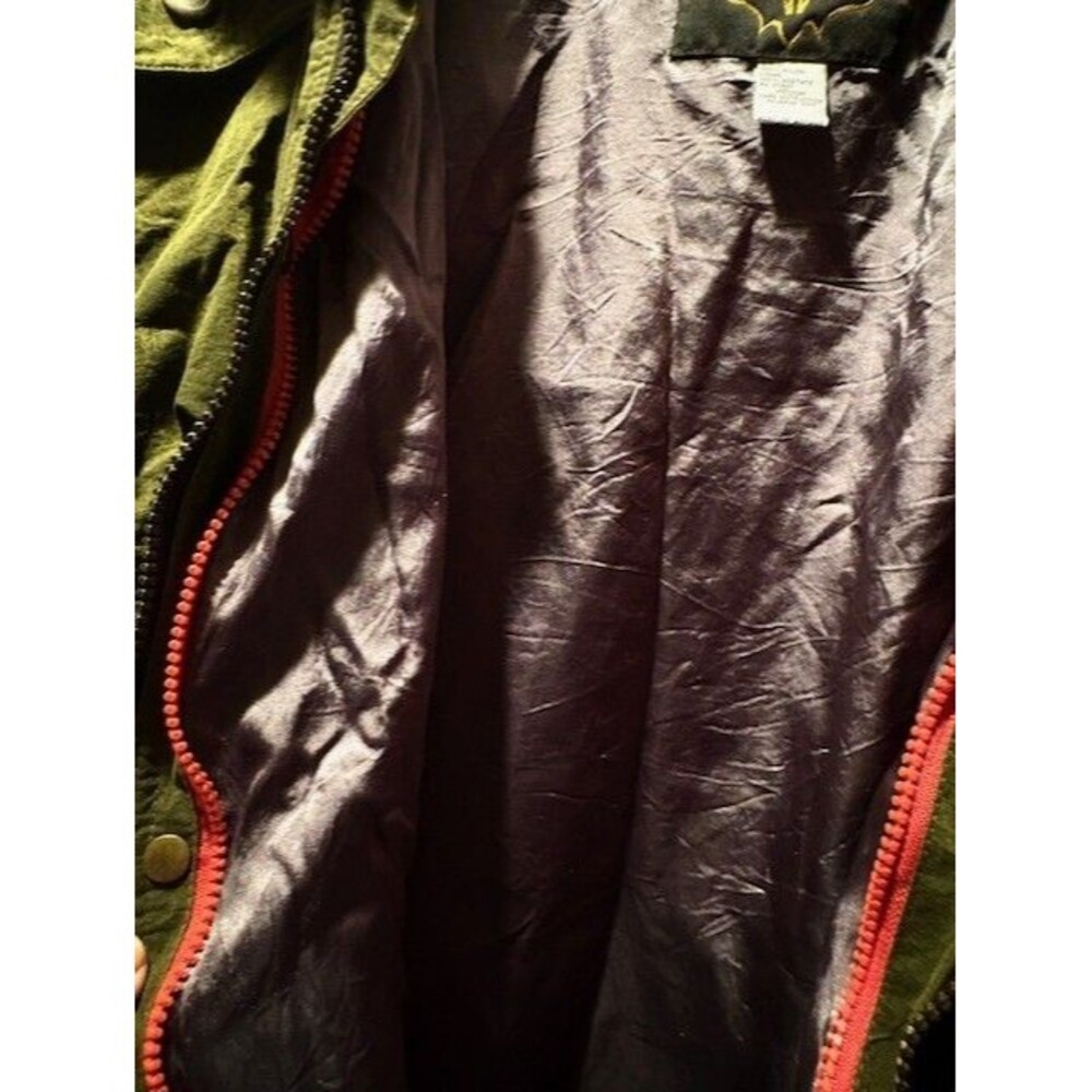 Vintage NORSKA Green Ski Hike Full Zip Snaps Parka Mens Size Medium Nordic - Picture 5 of 16